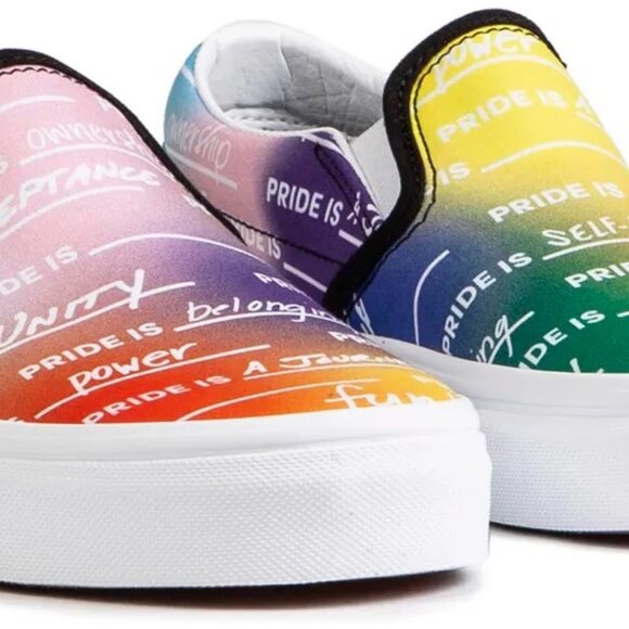 It's GAY! ๐ณ๏ธโ๐ Vans X Pride Sneaker Unisex (M 4.5, W 6) NIB - Picture 4 of 5